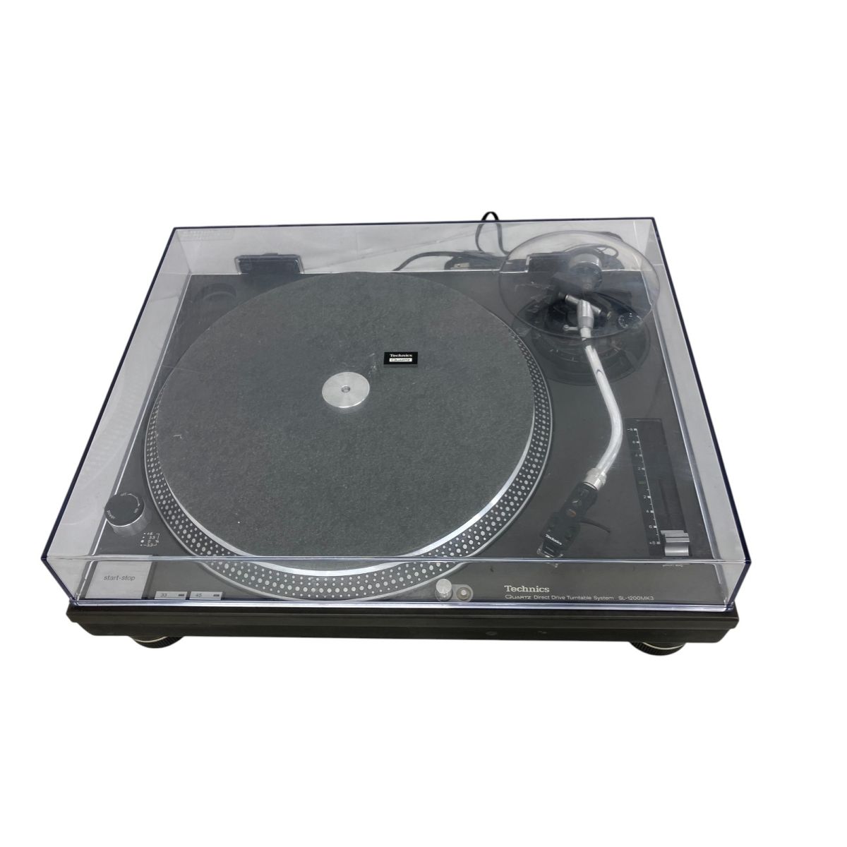 Technics SL-1200MK3 ターンテーブル M44　カートリッジ付き Technics 片づく SL-1200MK3 ターンテーブル M44 カートリッジ付き