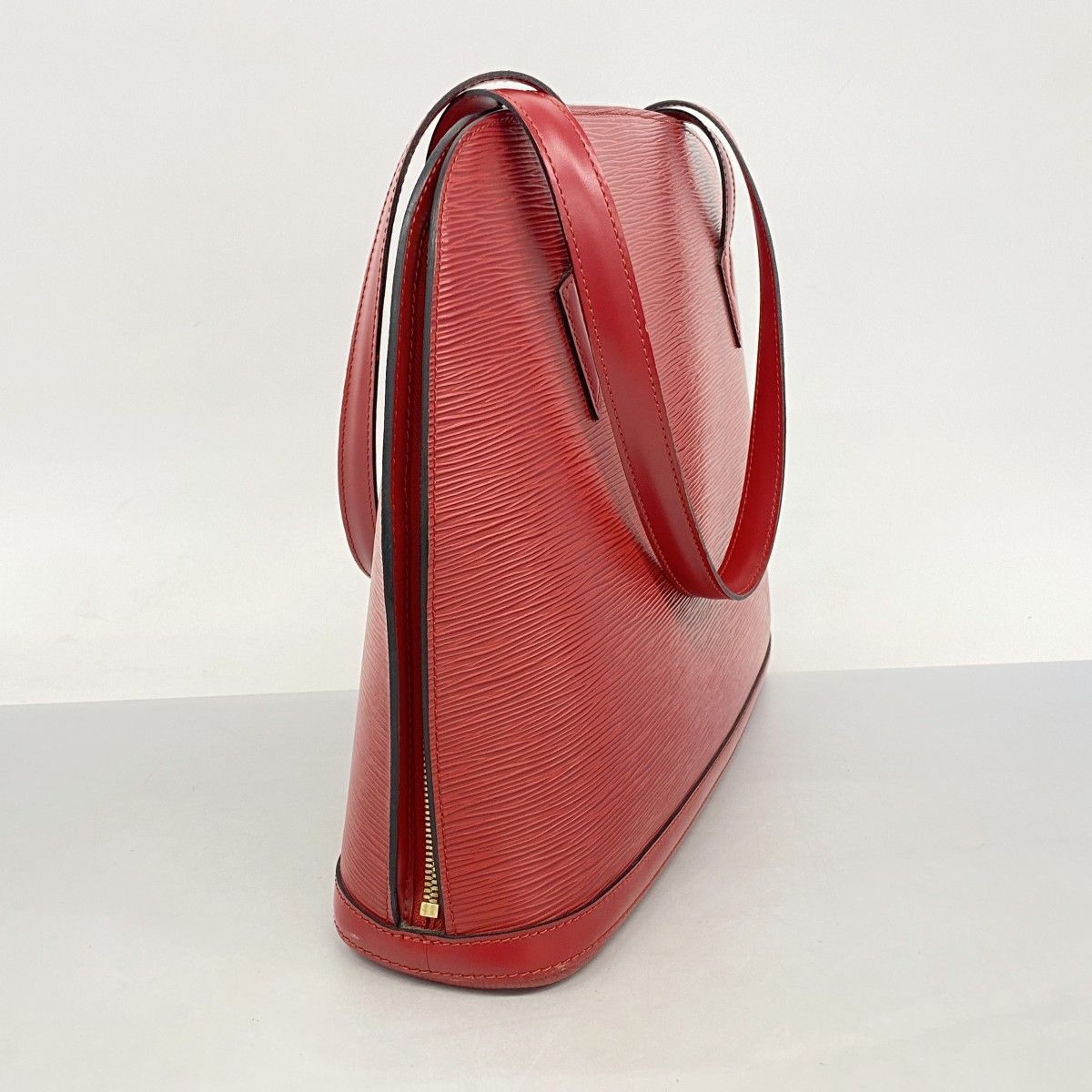 ルイヴィトン エピ ショルダー リュサック トートバッグ レッド ルイ