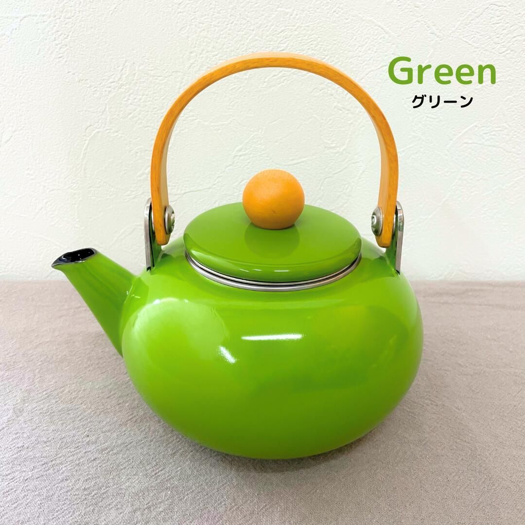 やかん ホーローケトル 1.3L / IH対応 急須 おしゃれ ヤカン ケットル