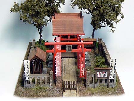 横丁稲荷1/80ストラクチャーキット【アウトレット】エムズコレクション