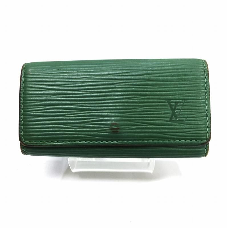 LOUIS VUITTON ルイヴィトン エピ ミュルティクレ 4 M63824 グリーン