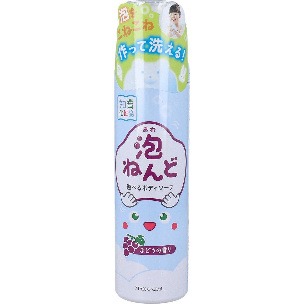 【6セット】泡ねんど 遊べるボディソープ ぶどうの香り 160g