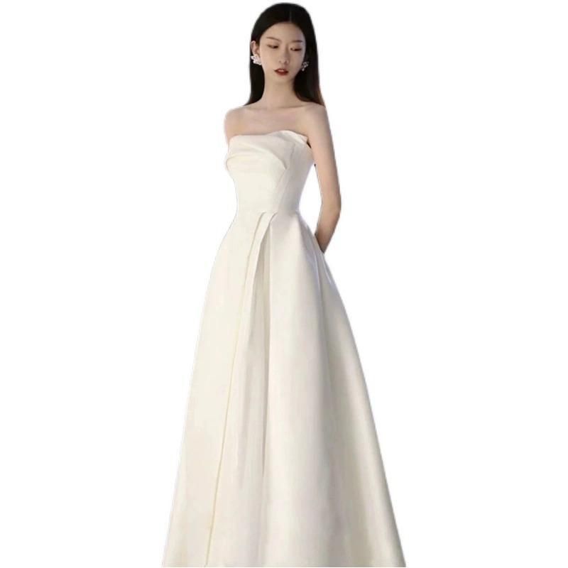 C9 リゾート ライトドレス 二次会 花嫁ドレス ウエディングドレス 前  