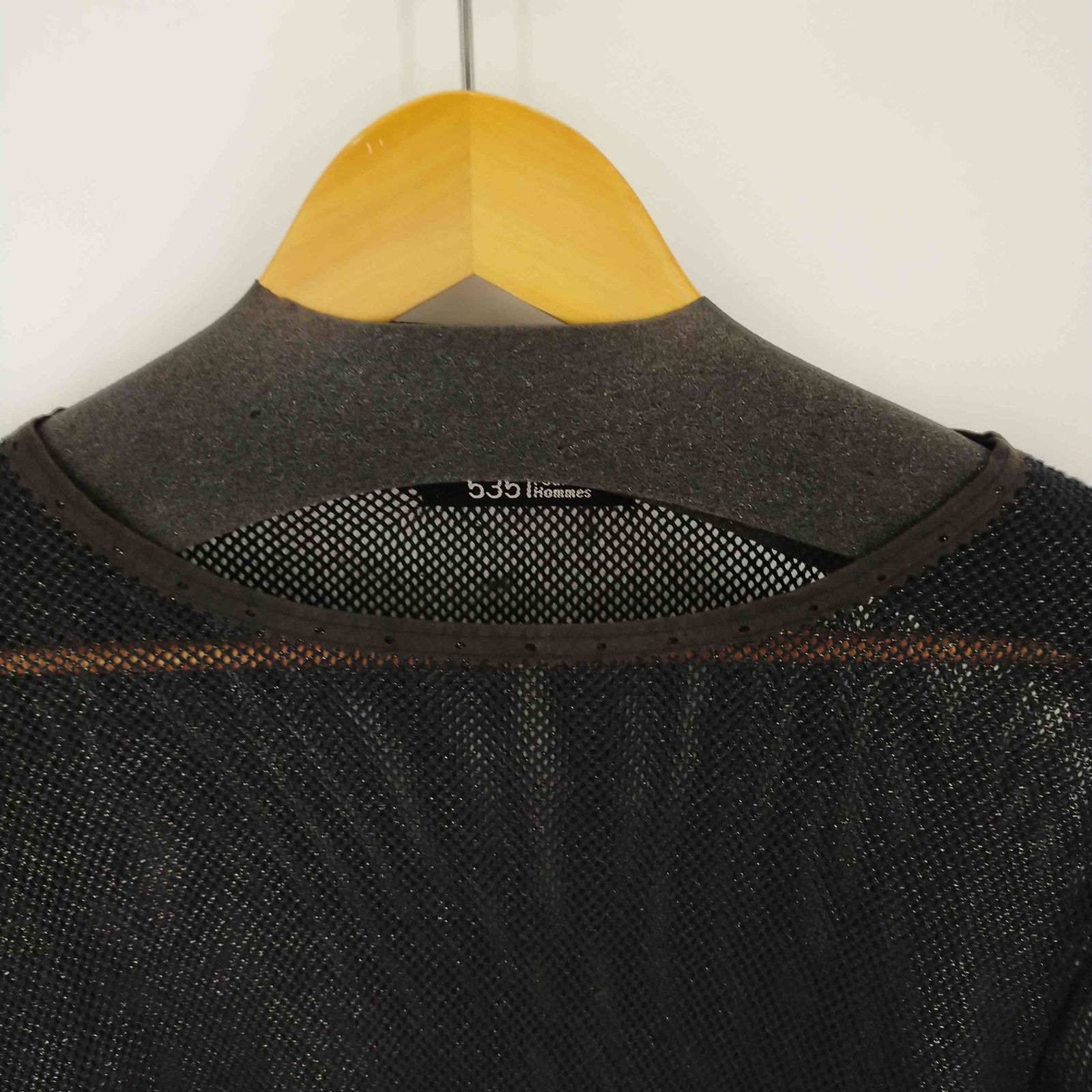 5351POUR LES HOMMES ムートンショートダウン ゴーサンゴーイチプールオム 5351 POUR LES HOMMES ネック