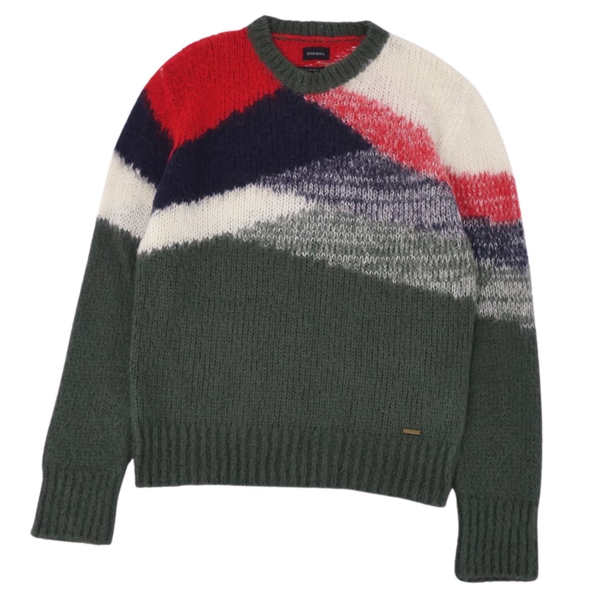 美品 ディーゼル DIESEL ニット セーター クルーネック ロング 美品 ディーゼル DIESEL ニット セーター クルーネック ロング