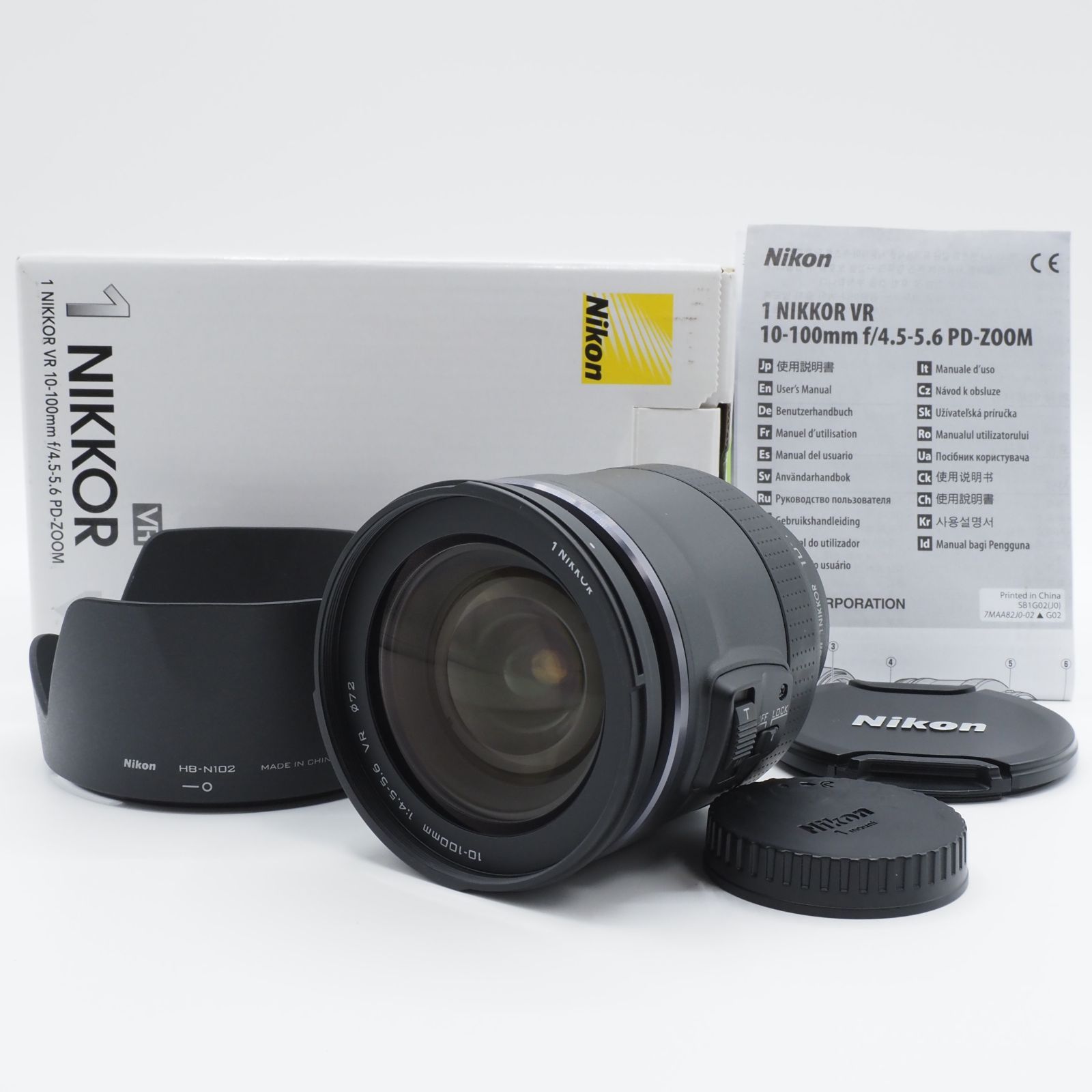 Nikon 高倍率ズームレンズ 1 NIKKOR VR 10-100mm f/4.5-5.6 PD-ZOOM