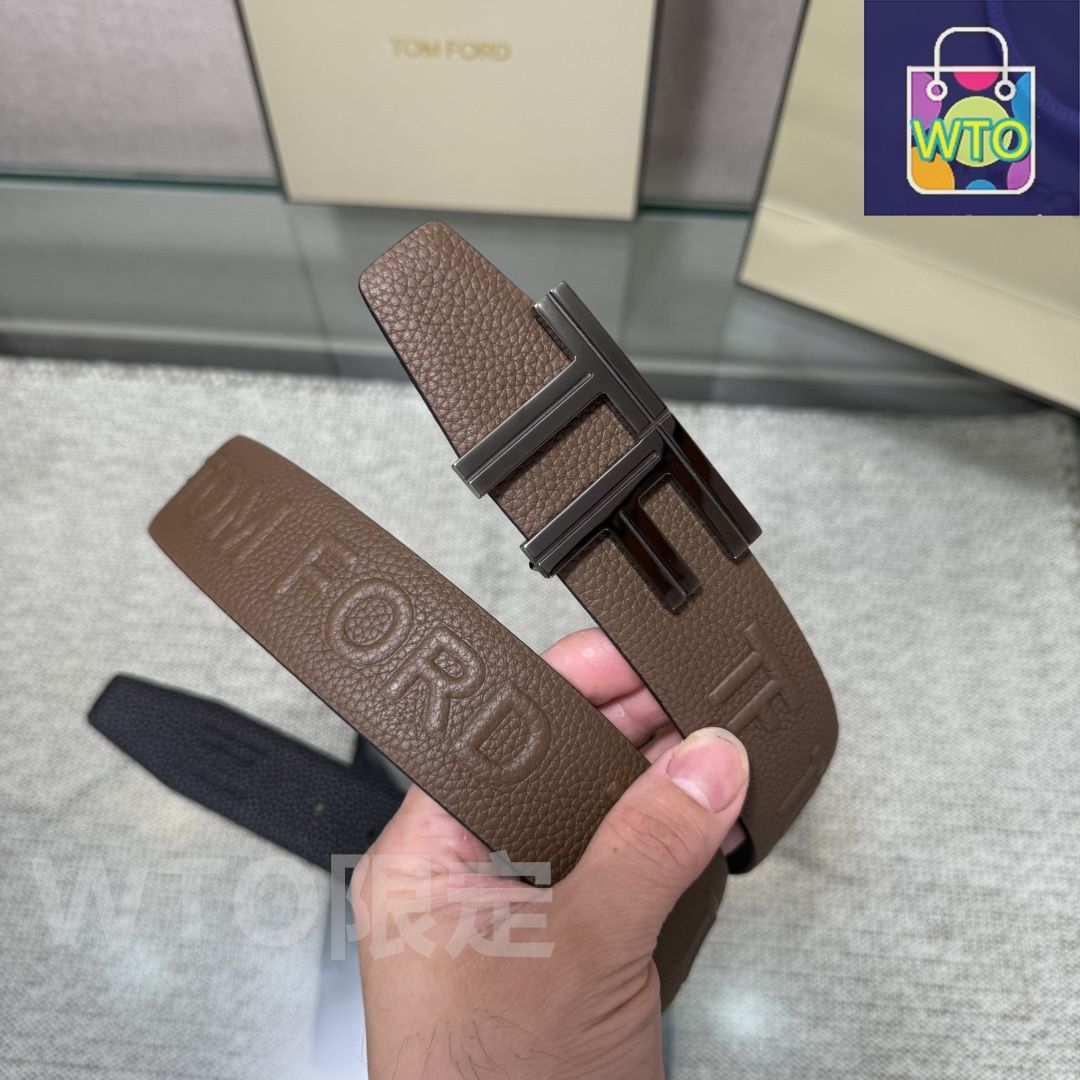 今日特価】Tom Ford ダブルフェイス レザーベルト-1 - メルカリ