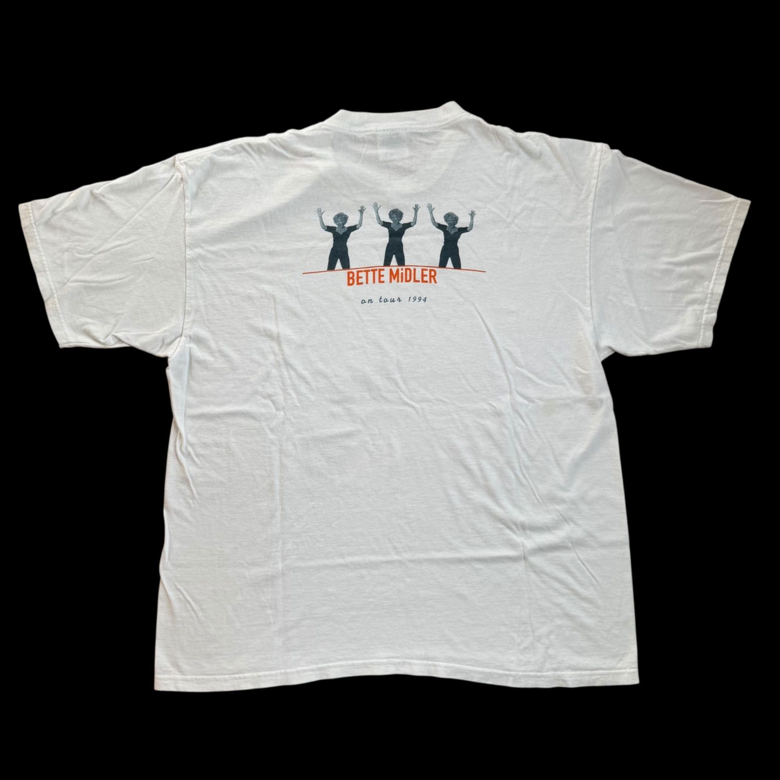 90s BETTE MIDLER Print T Shirt L 