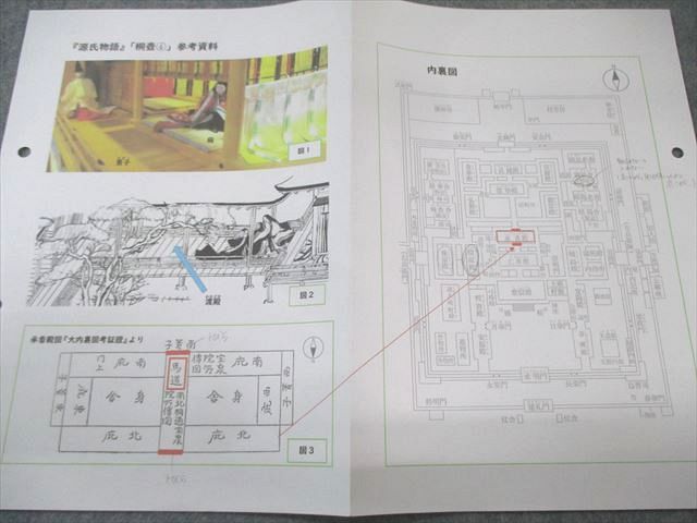筑波大学附属高校 高1～高3 古文 ノート・プリントセット 定期