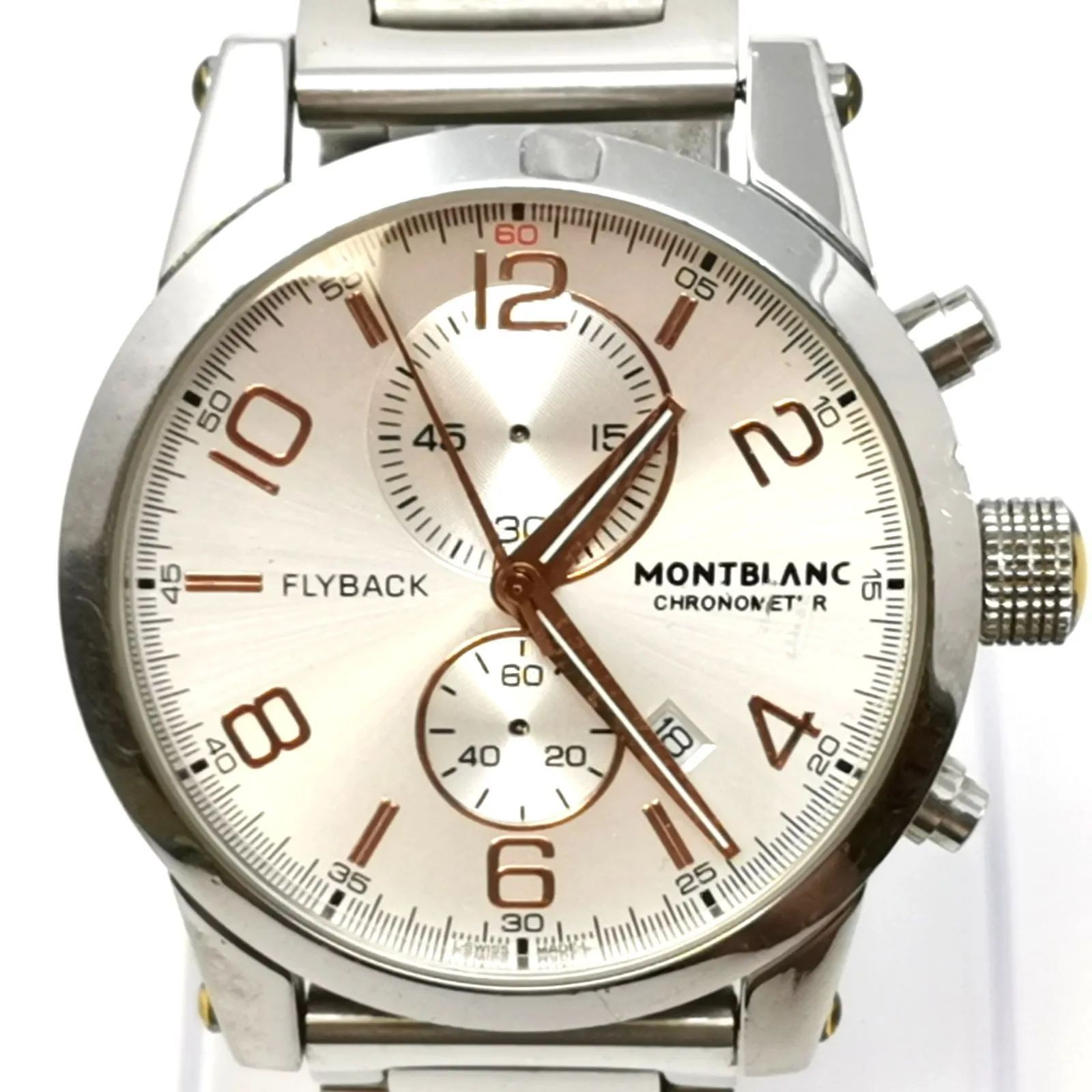 MONTBLANC モンブラン 紳士用高級腕時計7050-P5086095 FLYBACK クロノ