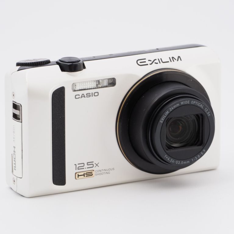 CASIO カシオ EXILIM デジタルカメラ ホワイト エクシリム EX-ZR1000WE