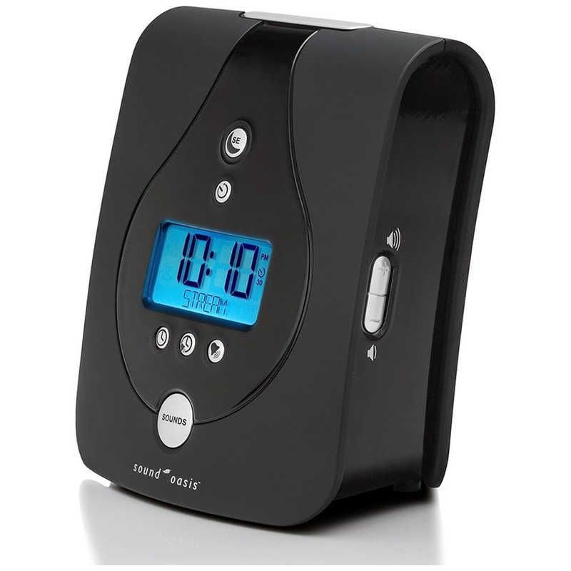 送料無料 ♥ 未開梱 SOUNDOASIS スリープサウンドセラピーシステム ブラック S68001