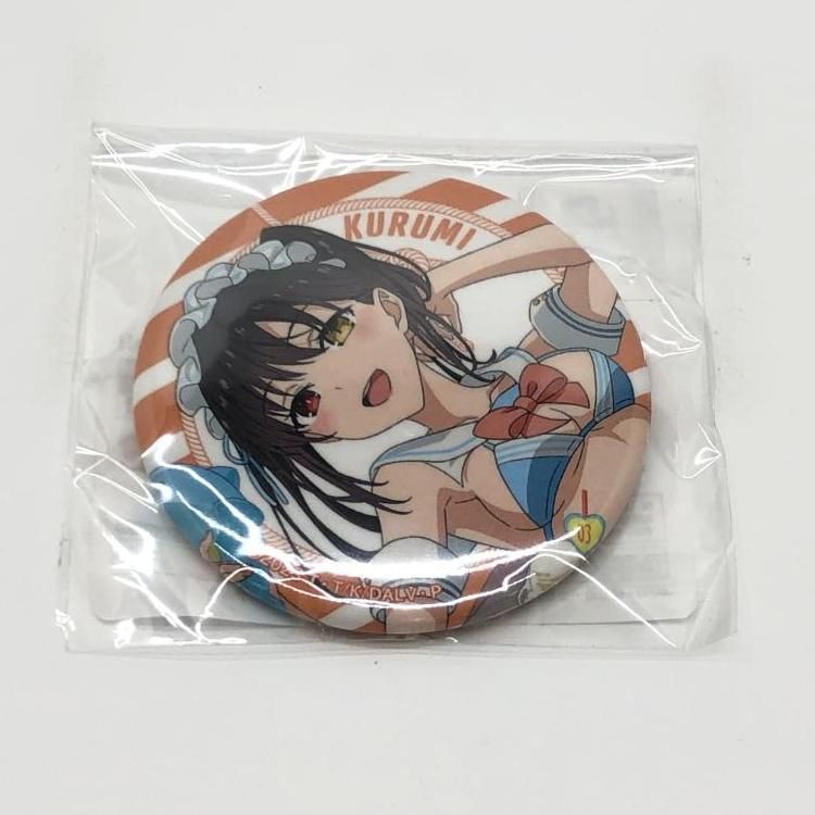 中古】時崎狂三 缶バッジ 2種セット くじコレ デート・ア・ライブV