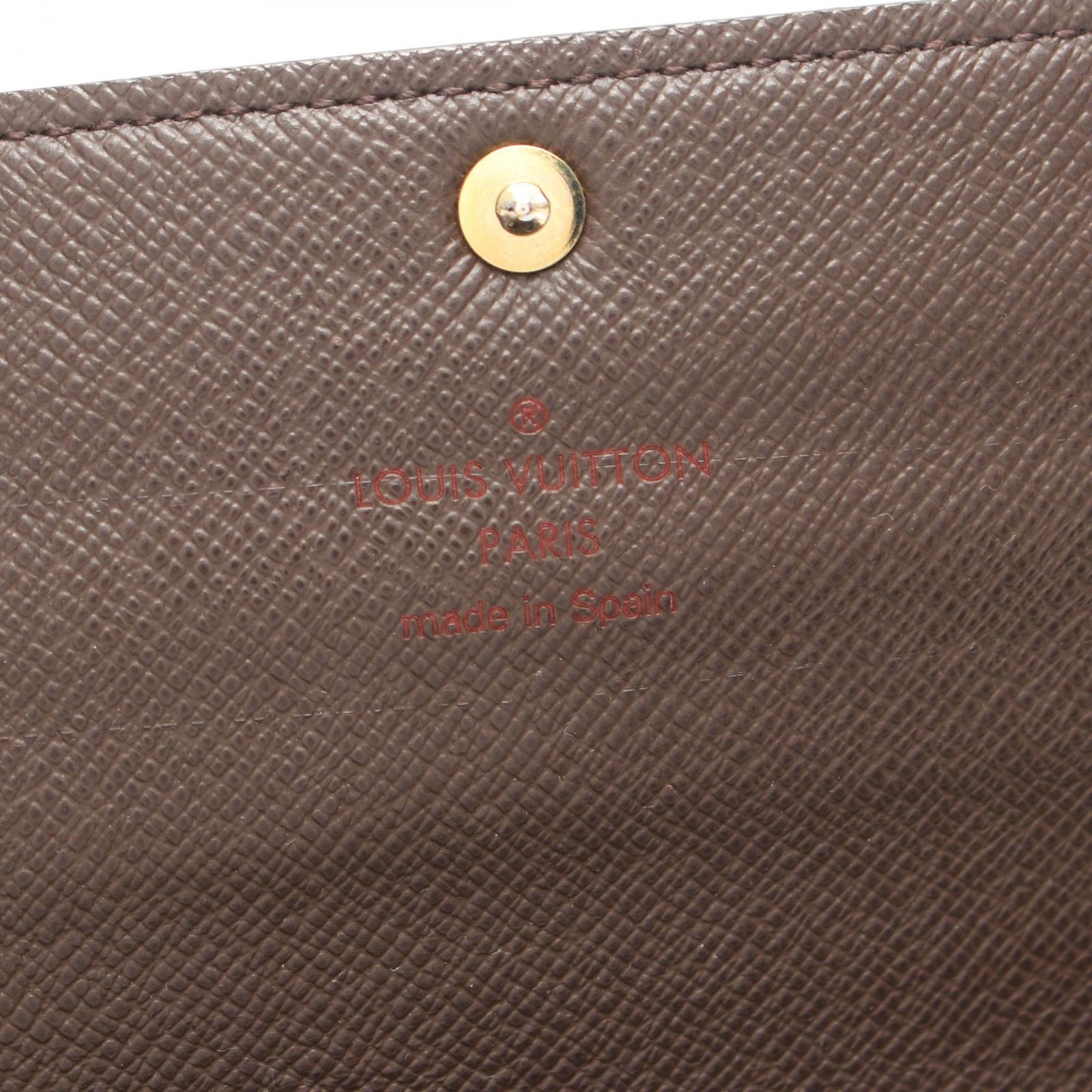 VUITTON 二つ折り長財布