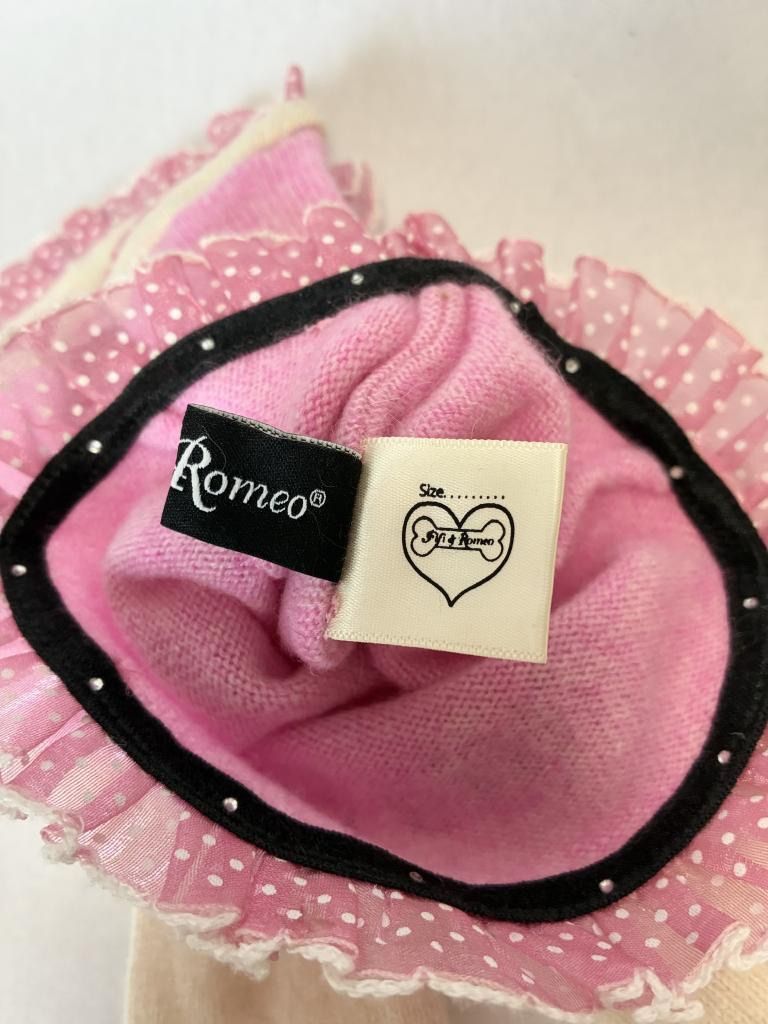 ♡Fifi&Romeo フィフィアンドロメオ リボンカシミヤニット ワンピース