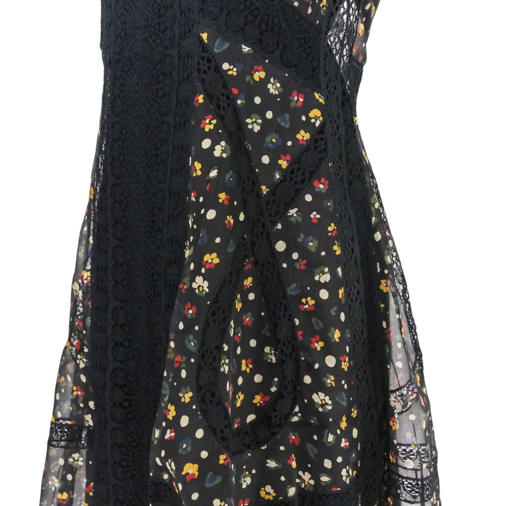 美品 Christian Dior クリスチャンディオール フラワープリント