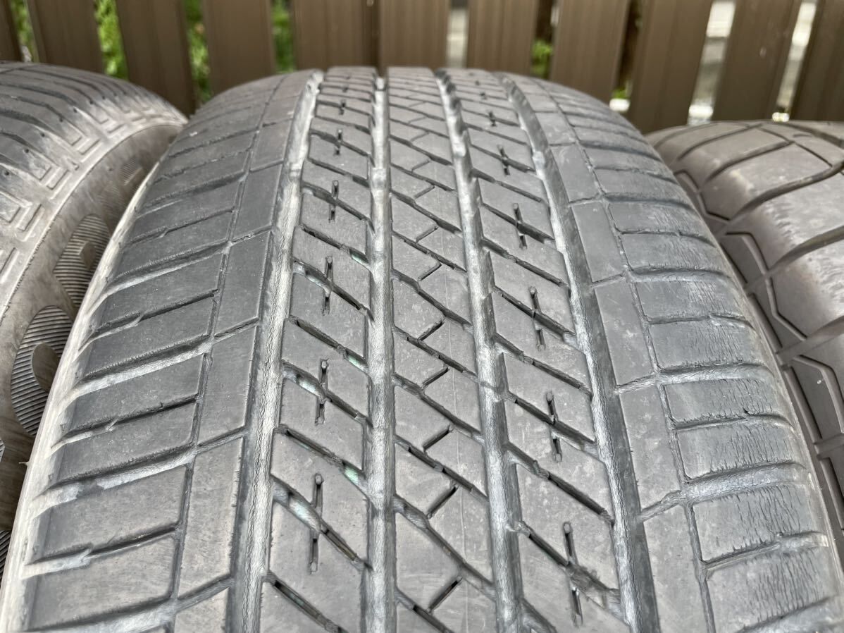 ［F0146］中古タイヤ4本セット！235/55R18！ブリヂストン エコピアH/L422プラス 2018年製造！ハリアー、ヴァンガードなどに！