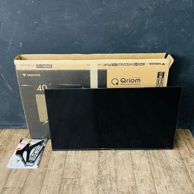 40V型フルハイビジョン 液晶テレビ YAMAZEN ヤマゼン QRTN-40W2K 製 054080 | 22450