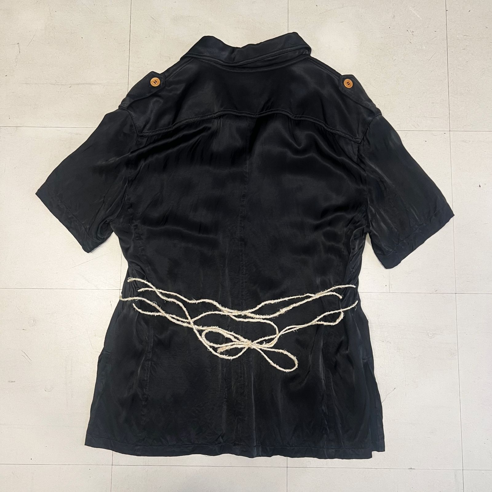 MAGLIANO マリアーノ レザーシャツ 半袖 MAGLIANO マリアーノ レザーシャツ 半袖