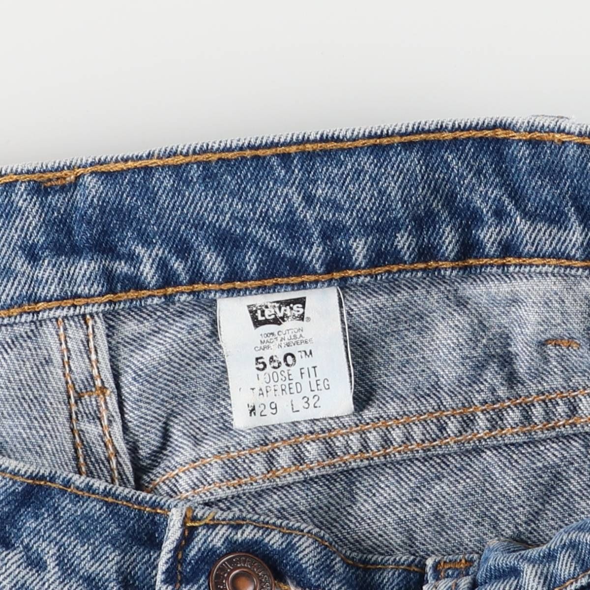 古着 90年代 リーバイス Levi s 560 RELAXED FIT TAPERED LEG テーパードデニムパンツ メンズw29相当 ヴィンテージ eaa418779 KIN-KAAI_COM