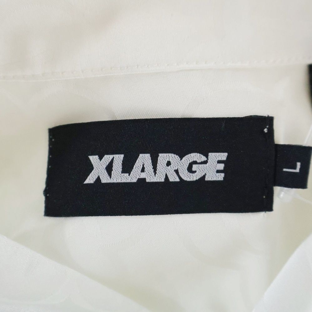 X-LARGE (エクストララージ) HAZE TAG JACQUARD S/S SHIRT ヘイズタグ