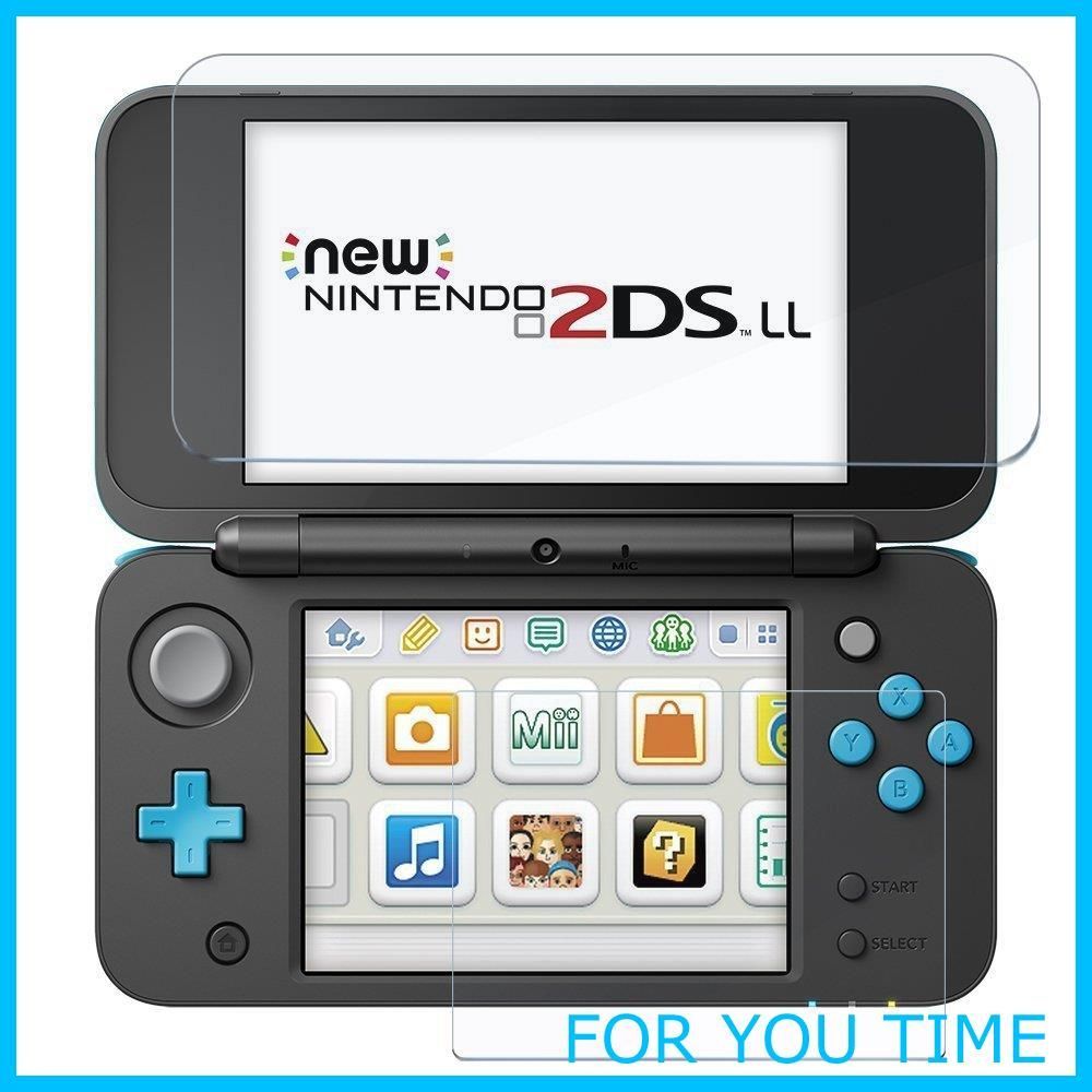 Newニンテンドー2DS LL PET製フィルムなのに強化ガラス同等の硬度！保護フィルム 9H