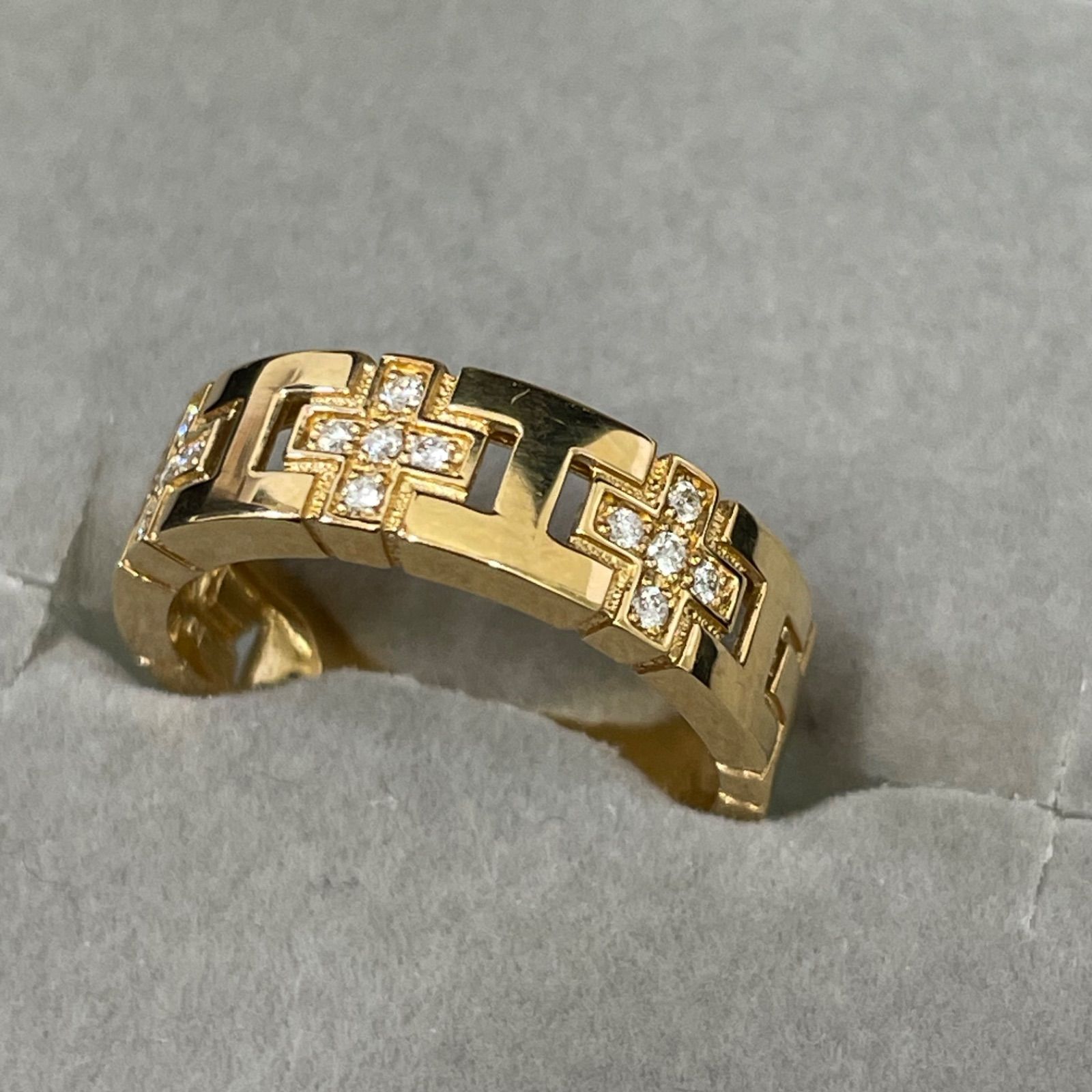 K18 リング　TSUTSUMI K18イエローゴールドダイヤモンドリング(LFR344)|TSUTSUMI（ジュエリー