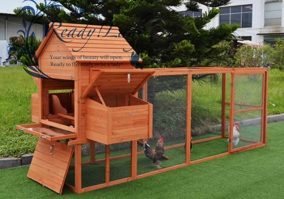 推薦◆天然木製ペット別荘 兎 鳩 ウサギ ニワトリ屋 アヒル 鳥かご あひる小屋 オウム 養殖 飼育 室内外 逃げ出防止