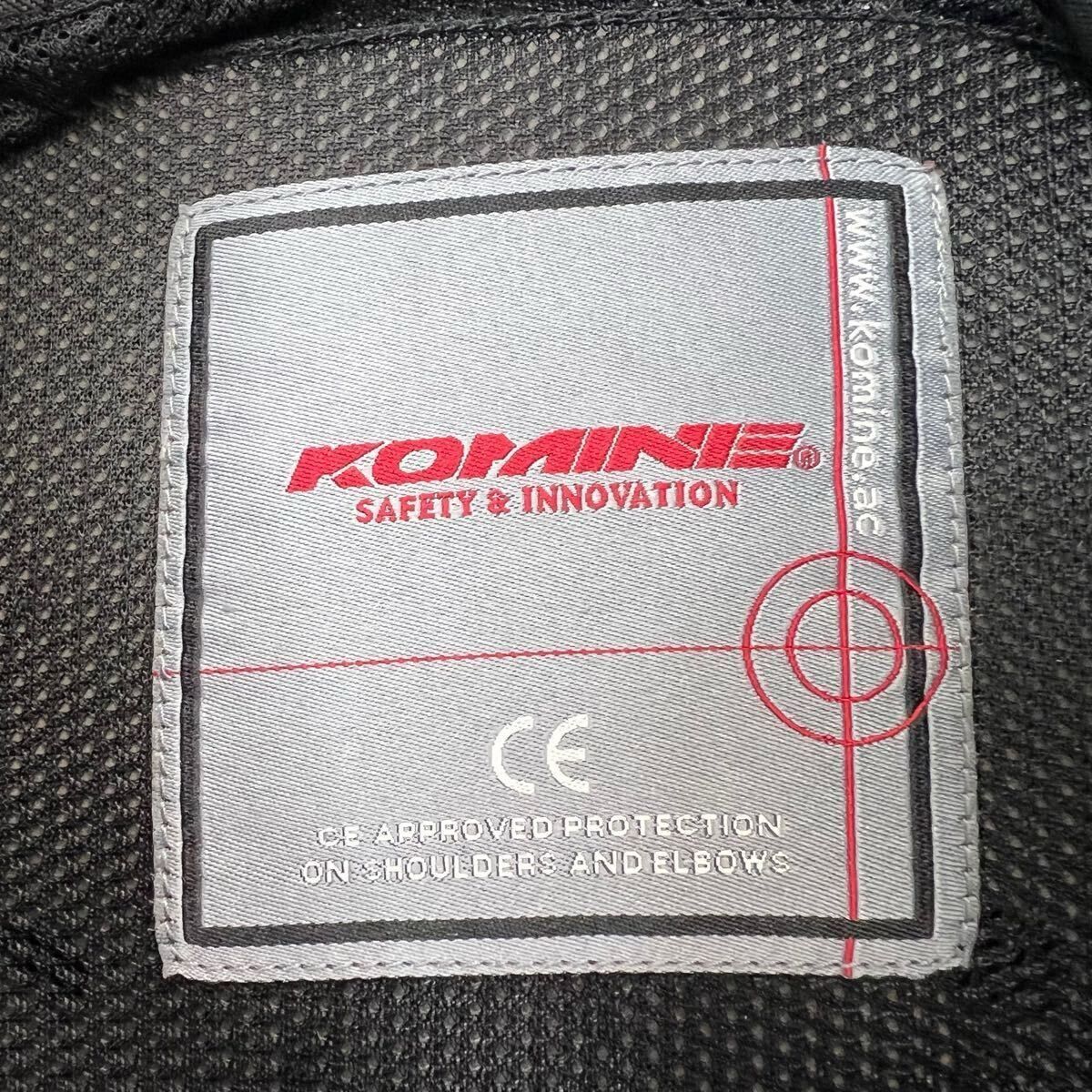 KOMINE コミネ 07-027 肩背中肘 ソフトプロテクター ハーフメッシュ