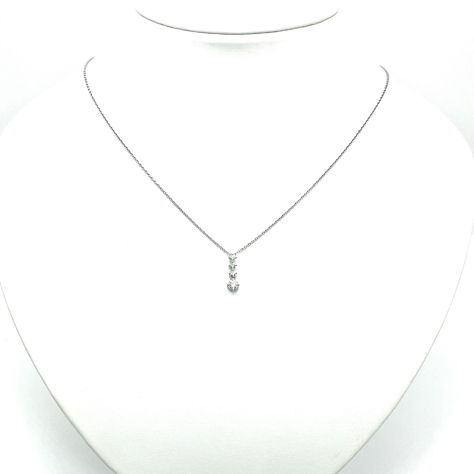 TASAKI / タサキ ダイヤネックレス 0.22ct/0.12ct Pt900/Pt850 - メルカリ