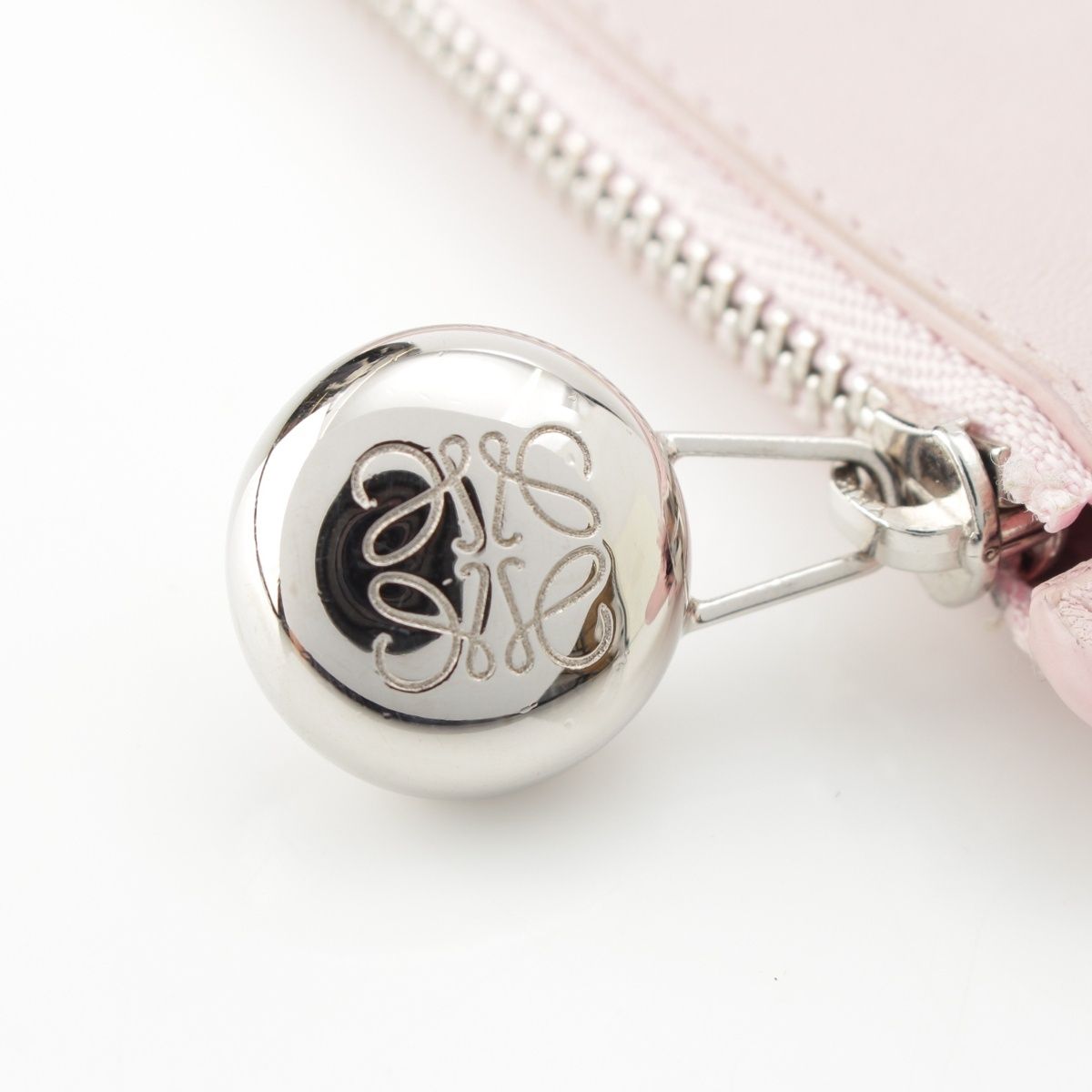 ロエベ レザー ペブル ロゴ カードケース 小銭入れ コインケース  