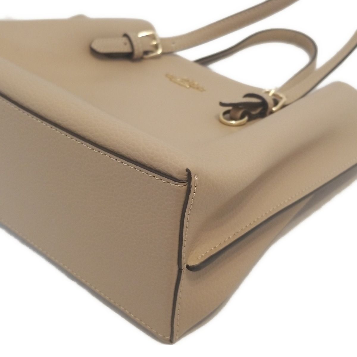 【美品】コーチ　モリートート25 C4084 ベージュ　ショルダーバッグ Brandol / COACH コーチ ミニトートバッグ Molie 25 モリー 2way