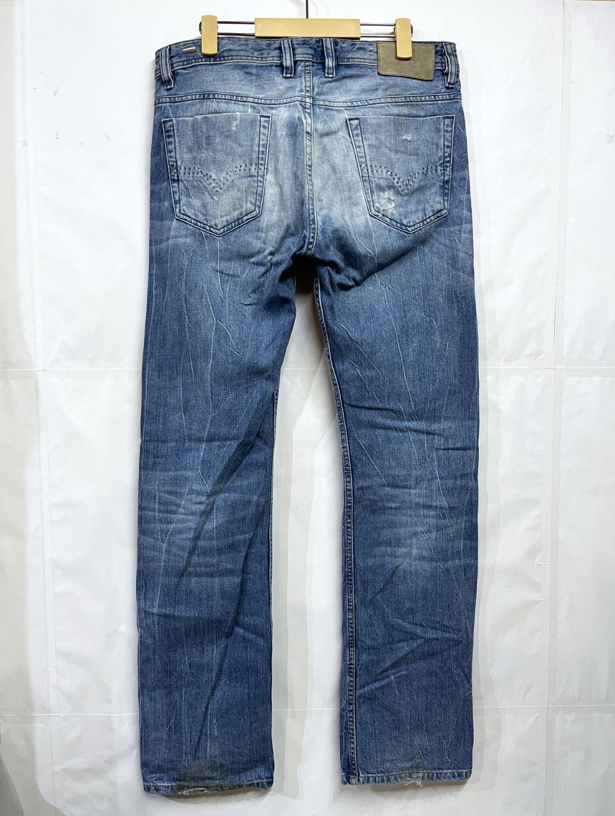 ★DIESEL ディーゼル VIKER-R-BOX USED加工デニムパンツ W27L30★　　blue /青/ブルー/インディゴ/バイカー/ジーンズ/17250-RH1018 2025年最新diesel viker-r-boxの人気アイテム - メルカリ
