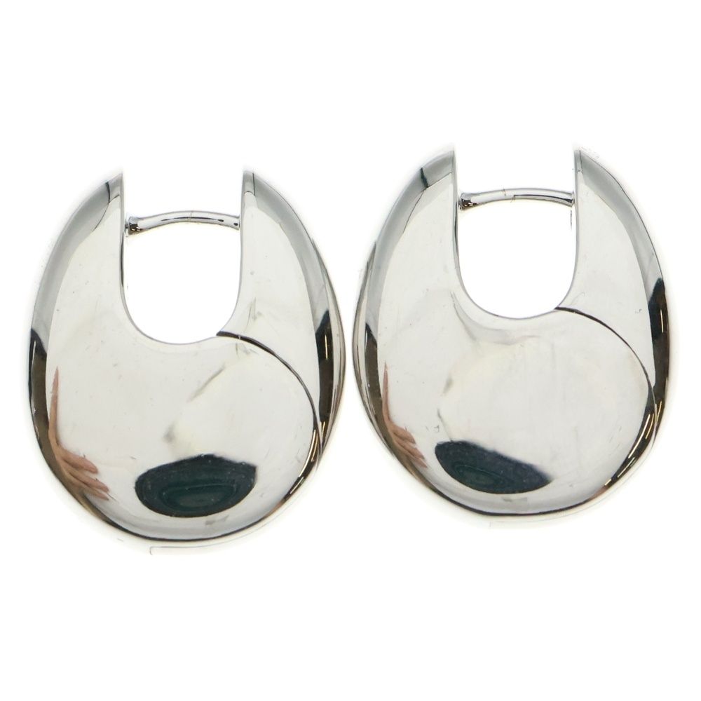 TOMWOOD トムウッド Pebble Hoops Medium ぺブル フープ ミディアム シルバー ピアス