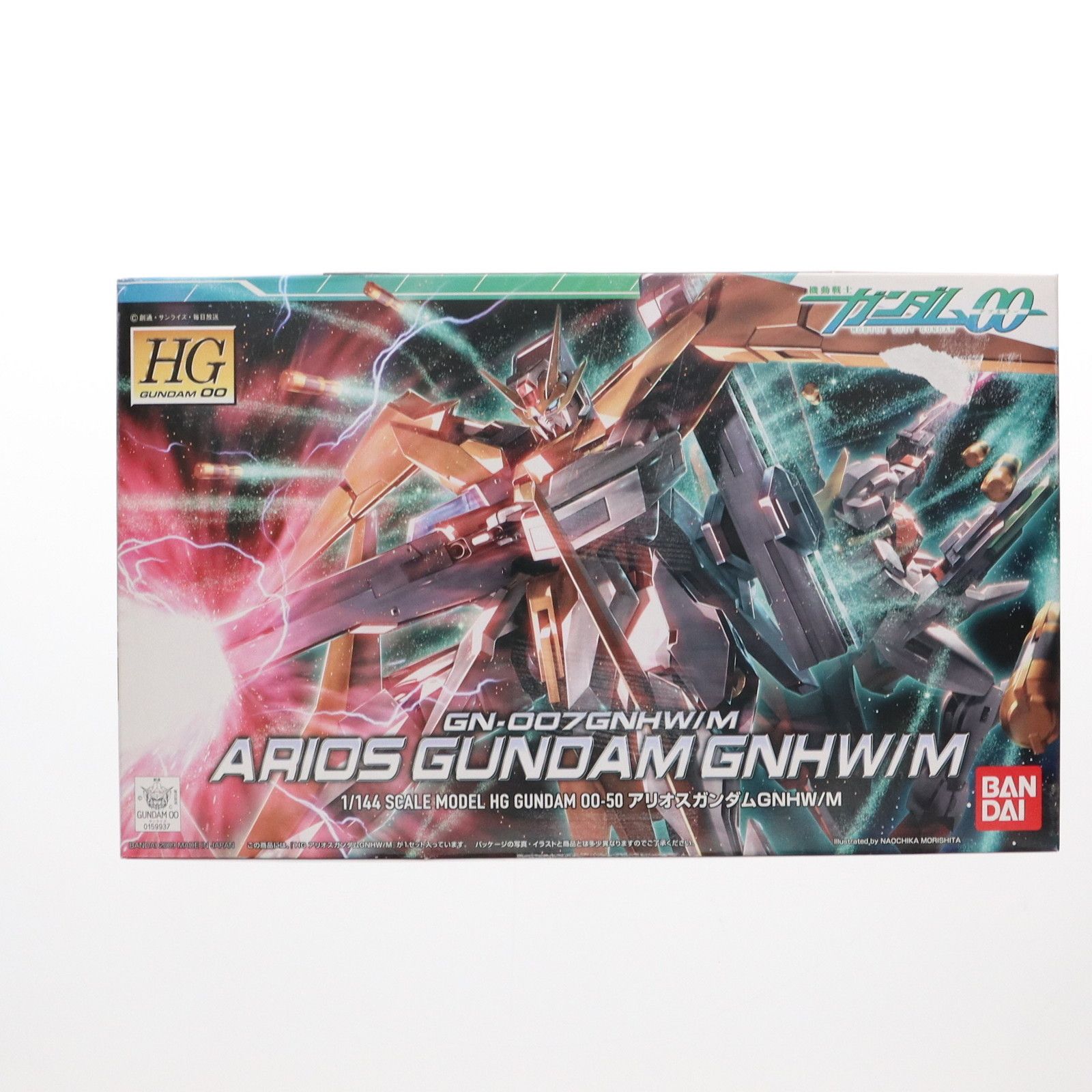 HG 1|144 GN-007GNHW|M アリオスガンダムGNHW|M 機動戦士ガンダム00 ダブルオー プラモデル 0159937 バンダイ