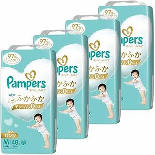 P-G パンパース肌いちパンツ Mサイズ たっちパンツ 48枚×4個セット