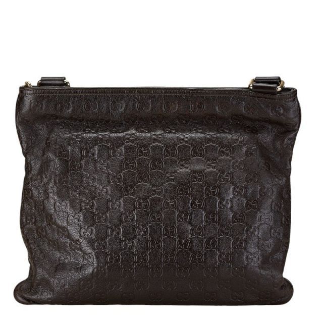 中古 グッチ バッグ シマ ショルダー 斜めがけ レザー 211446 205011 