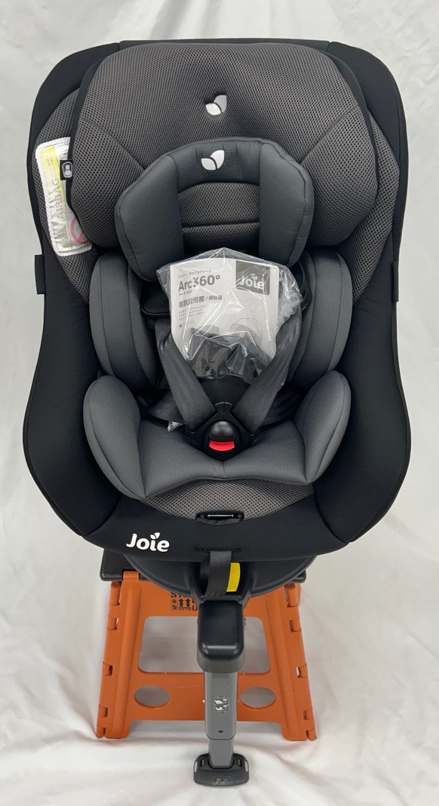 美品】Joie チャイルドシート アーク360°（ツートンブラック 