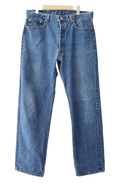 リーバイス Levi s 90s 1993年製 501XX ボタン裏532 ストレート デニム パンツ W38 L33 インディゴ ブルー ブランド古着ベクトル AA 250622