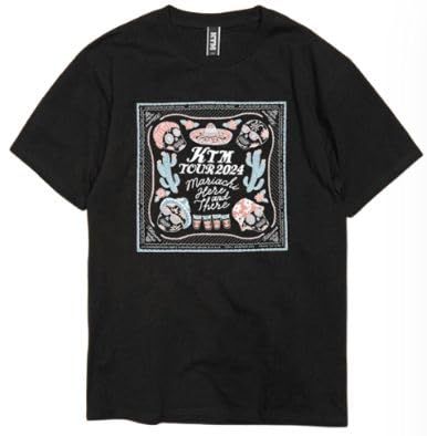 ケツメイシ KTM TOUR 2024 Bandana TEE バンダナ BLACK Tシャツ 【L】 
