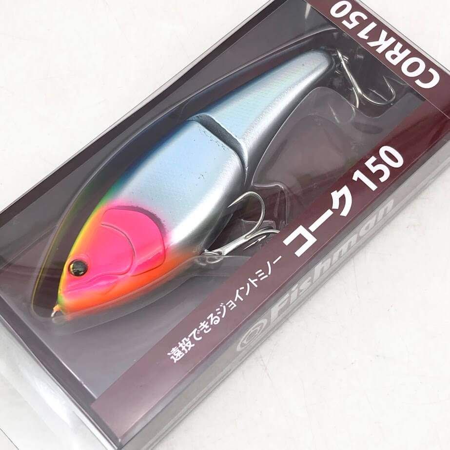 フィッシュマン fishman コーク150 新品 ジョイントルアーミノーロッド Fishmanオリジナルミノー】CORK150 情報詳細公開！！ - Fishman