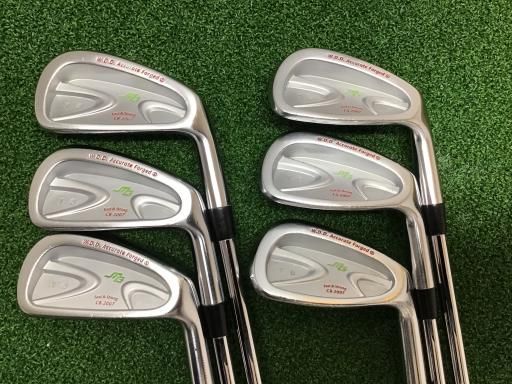 中古】 三浦技研 CB-2007 6S アイアンセット IR スチール (フレックス 