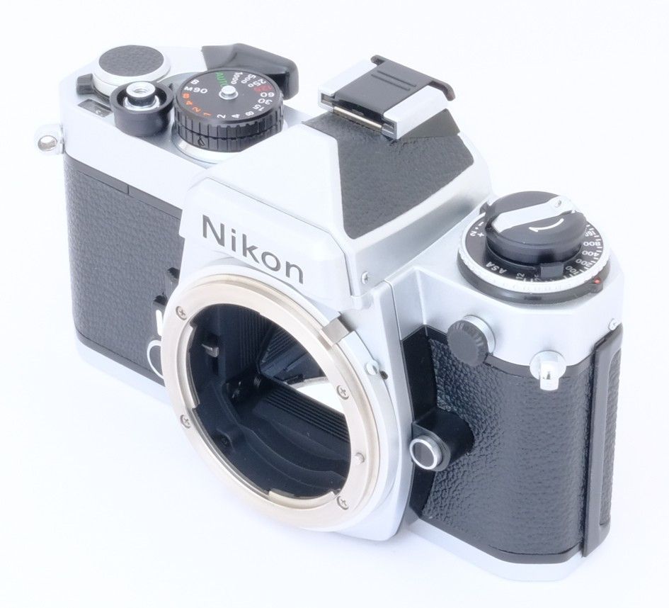 美品】ニコン Nikon FE ボディ シルバー 完動品 MF 一眼レフ