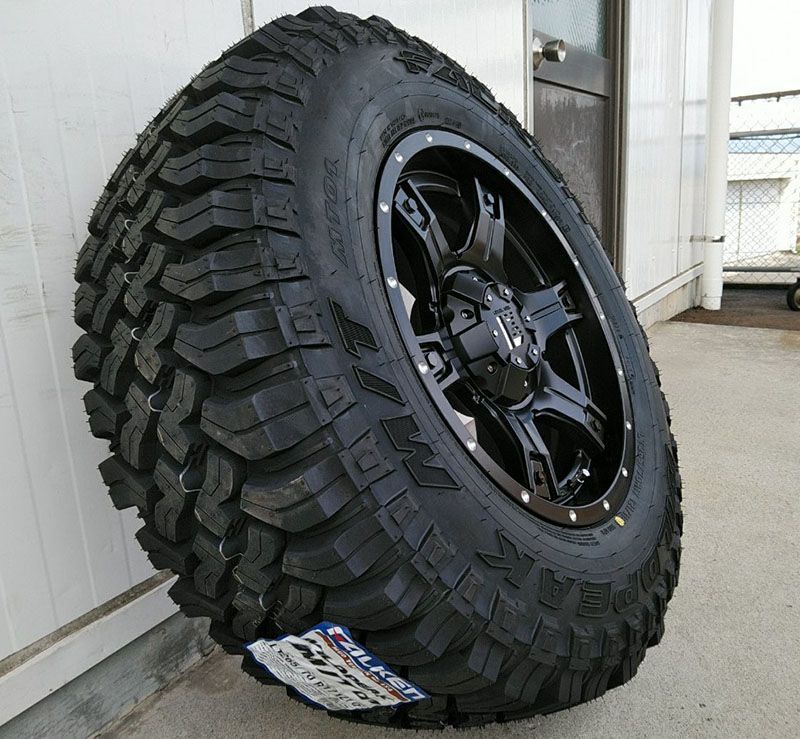 LEXXEL OutLaw Jeep ジープ JK JL ラングラー タイヤホイールセット ファルケン WILDPEAK MT01 265/70R17  新品4本セット - メルカリ