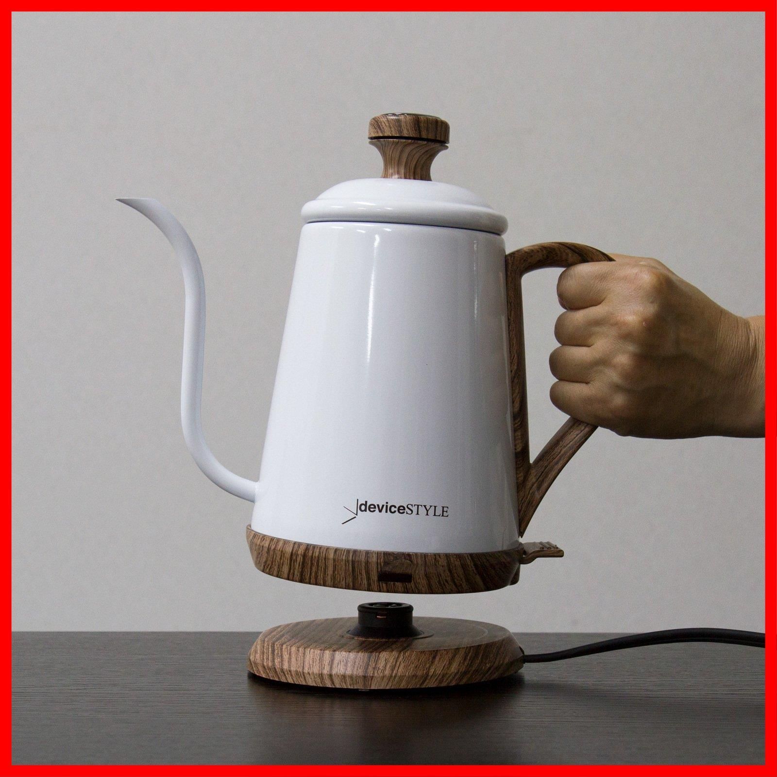 特売】デバイスタイル オンライン 温度計付き電気ケトル （0.8L） KA-800C