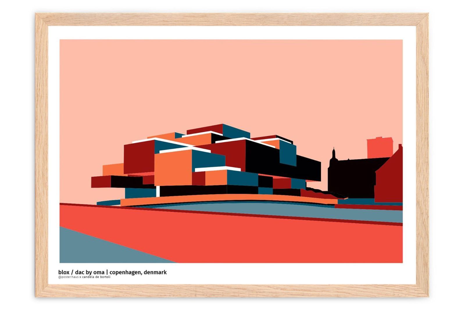 Poster - Frame アートポスター A3 blox by oma|142x10141-A3