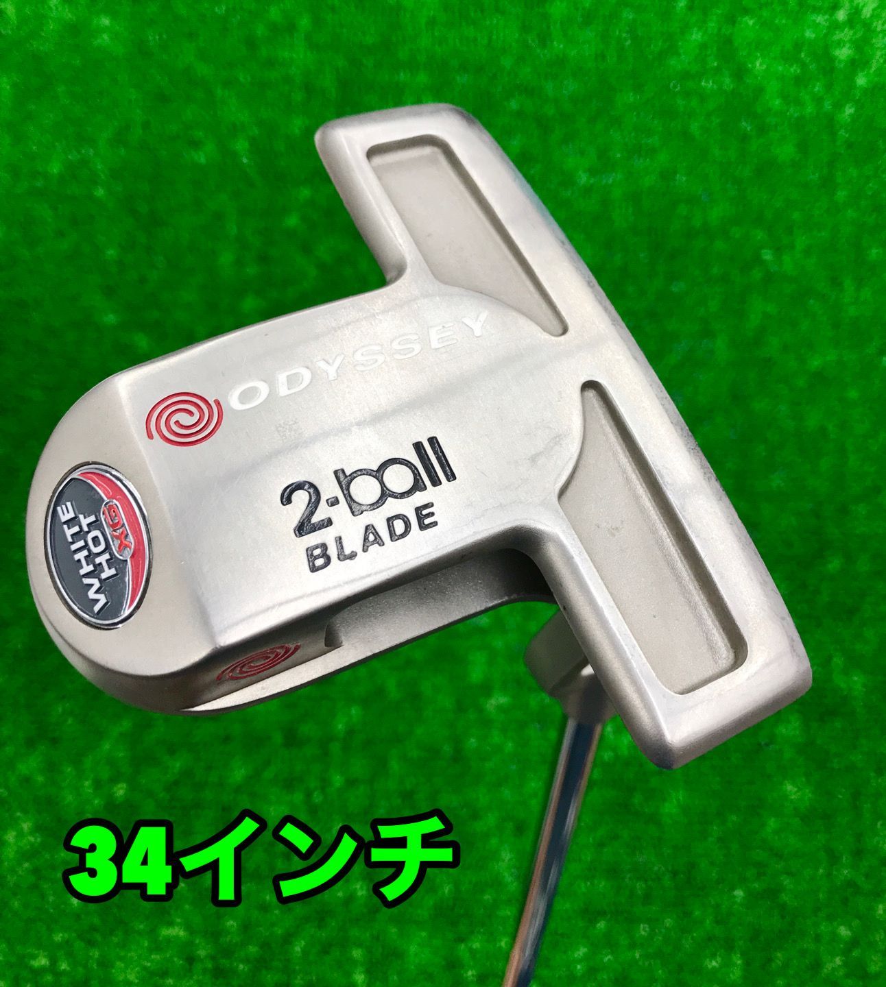 □ オデッセイ ホワイトホット XG 2ボールブレード 34インチ 美品 中古