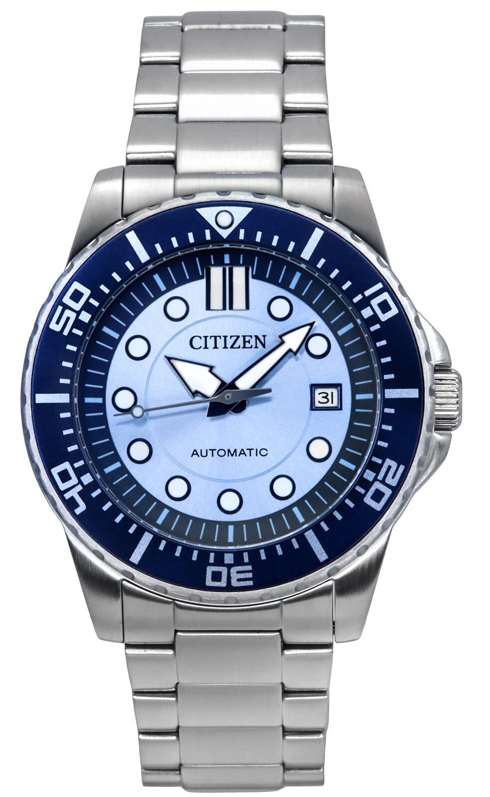 日本未発売！新品未使用！CITIZEN シチズン 逆輸入 メンズ腕時計 ブルーダイヤル オートマチック NJ0178-81M