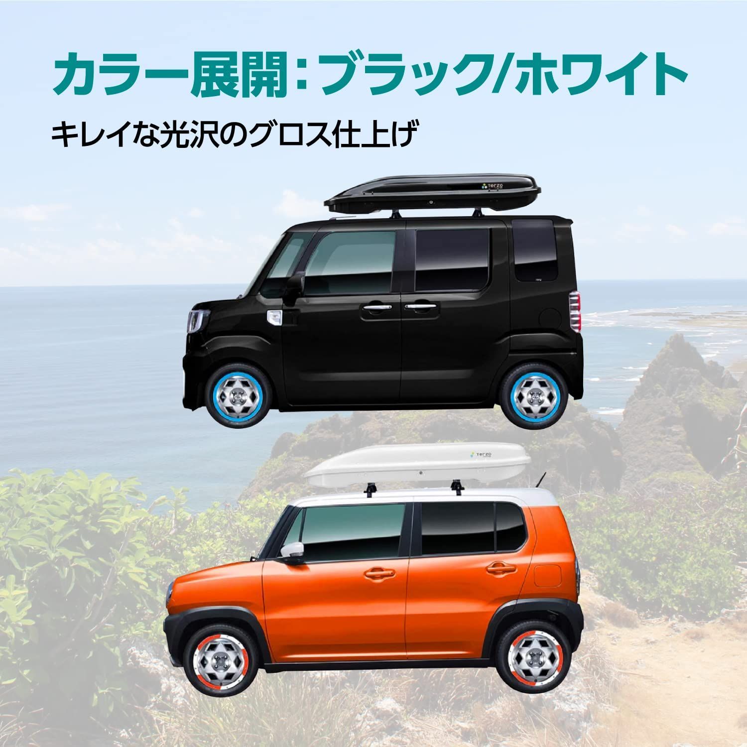 テルッツォ(Terzo) (by PIAA) ルーフボックス 270L エアロクロス 