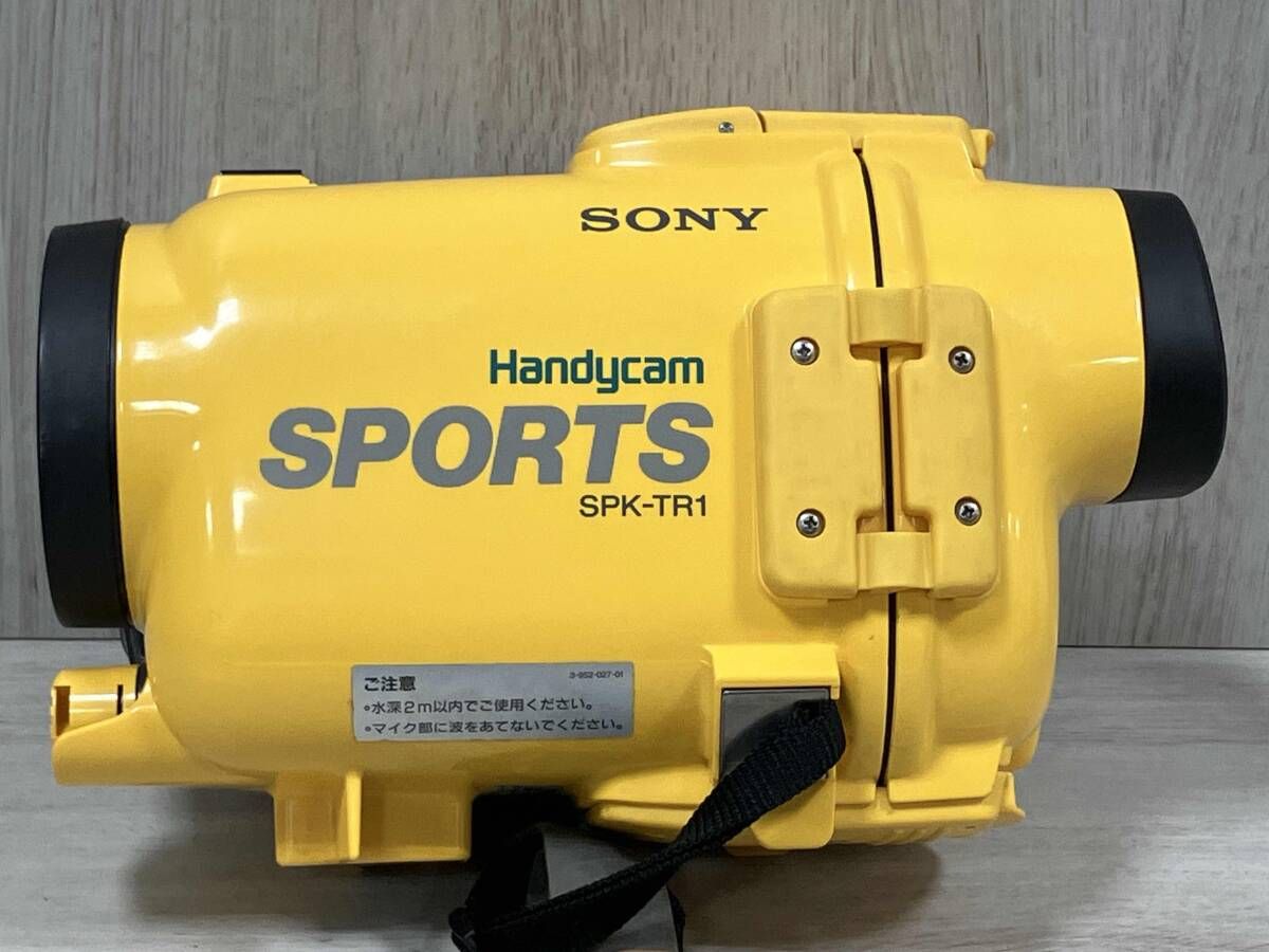 ジャンク SONY Video8 SPK-TR1 ビデオ防水ケース 黄色 - メルカリ